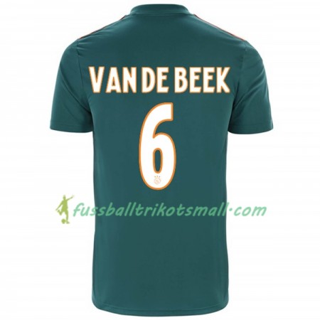 Fußballtrikots Ajax Amsterdam Donny van de Beek 21 2019-2020 Kurzarm Auswärts-trikot kaufen